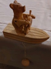 Russische Volkskunst Holz Bär