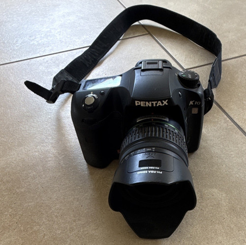 Pentax k10 dslr kamera - dslr-kamera, schwarz