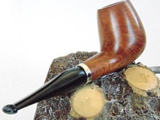 Bruyereholz-Pfeife Markenpfeife Angelo inkl. Pfeifenfilter & Stopfer Wien 1 NEU!