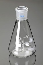 Erlenmeyerkolben mit Normschliff nach ISO 4797