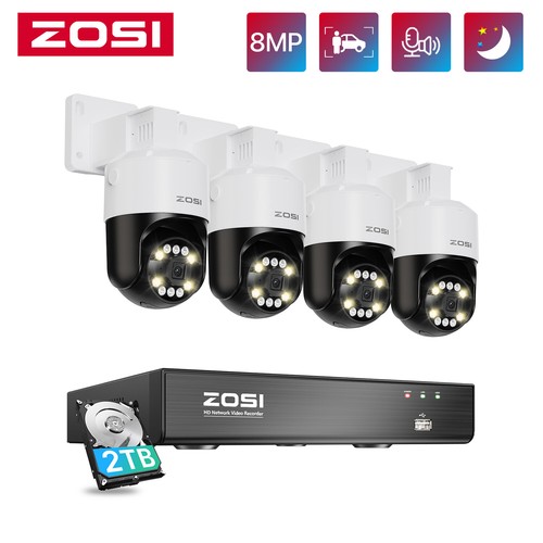 Zosi 8mp 5mp poe - 5mp,
