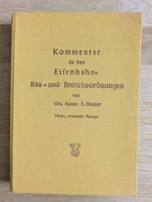 Kommentar Eisenbahn-Bau-und Betriebsordnungen 1951 Verkehrswissensch. Lehrmittel