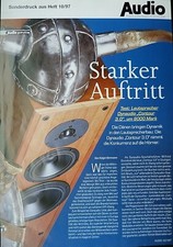 AUDIO SONDERDRUCK 10/97,          2,DYNAUDIO CONTOUR 3.0,TEST, TECH DATEN, PREIS