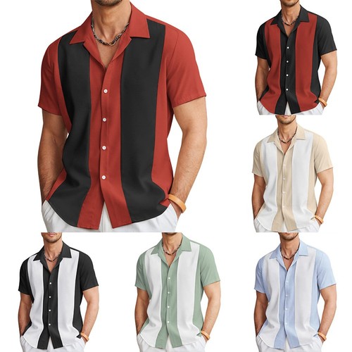 Hawaiian style herren - hawaiian, bowling