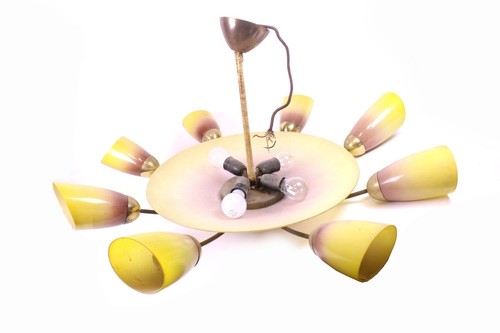 Ddr deckenlampe flammig - ddr, 12-flammig
