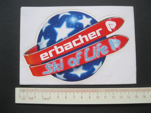 Erbacher ski life sticker - of,