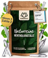 ❄️ Mentholkristalle für Sauna - Menthol Kristalle - Sauna Zubehör - Saunaaufguss