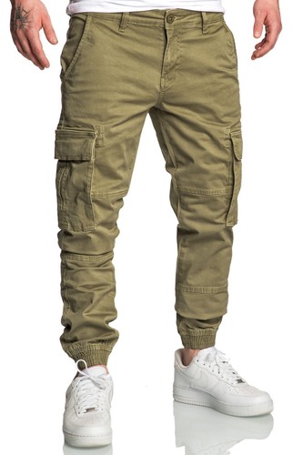 Herren jogger cargo chino - jogger,