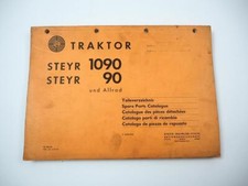Steyr 1090 90 und Allrad Traktor Ersatzteilliste Ersatzteilkatalog 1973