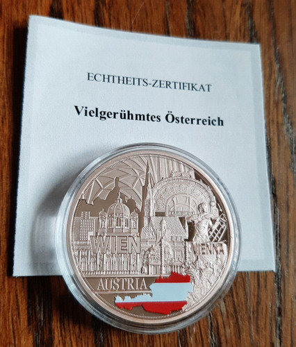 Medaille vielgerühmtes - medaille,