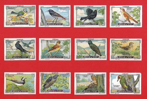 Poster briefmarken vögel - poster,