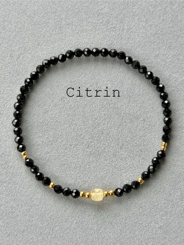 Armband aus schwarzem turmalin - aus,