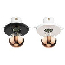 Porzellan Decken-Einbauleuchte