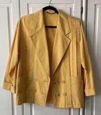 Vintage Blazer Gelb Orange M