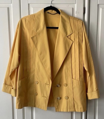 Vintage blazer gelb - vintage, orange