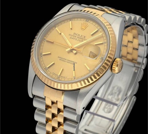 Rolex datejust bicolor - datejust, 36