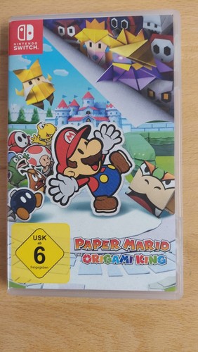 Paper mario origami - origami, king