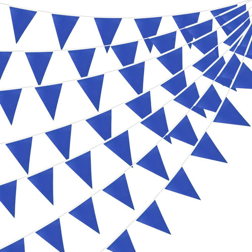 Stück blaue wimpel - m,, 52