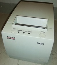 Drucker Wincor Nixdorf TH230 Thermal Printer TH 230 weiß