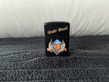 HYPER RAR ART ZIPPO WILD WEST JAPAN LIFTARM FEUERZEUG BENZIN SCHWARZ ULTRA SELTN