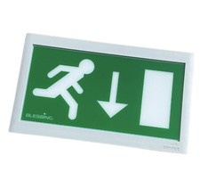 LED Schild Notleuchte