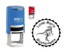 Kinderstempel Namensstempel mit Motiv & Namen Schule Geschenk Einschulung