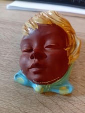 Cortendorf Wandmaske,Mädchen Kind mit Kopftuch Modell 3417 Keramik ca.12 cm