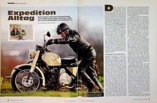 Motorrad Classic 2088) Moto Guzzi Sahara Gespann mit 25PS in einer seltenen Vors