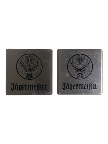 Jägermeister metall glas - 2x,