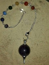 Amethyst-Kugel Pendel Chakra