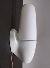 za11/10  Wilhelm Wagenfeld  Wandleuchte 6065 weiß  Lindner GmbH   WV345