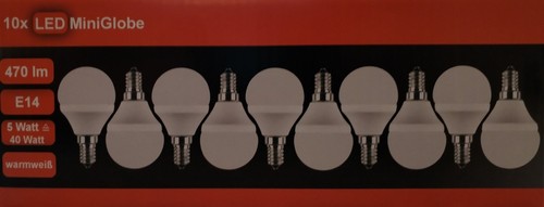 10x e14 led - led, glühbirnen