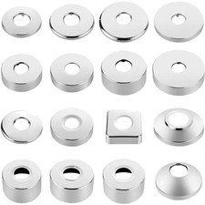 Duscharmatur Rosette Edelstahl