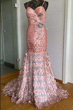 Rosa ballkleid abendkleid - rosa,