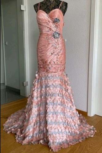 Rosa ballkleid abendkleid - rosa,