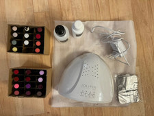 Jolifin LAVENI Shellac-verschiedene Farben,UV-Lampe,diverses Zubehör - gebraucht