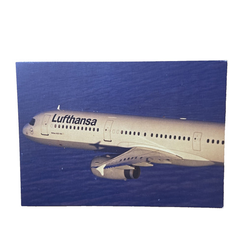 Postkarte flugzeug airline - flugzeug,