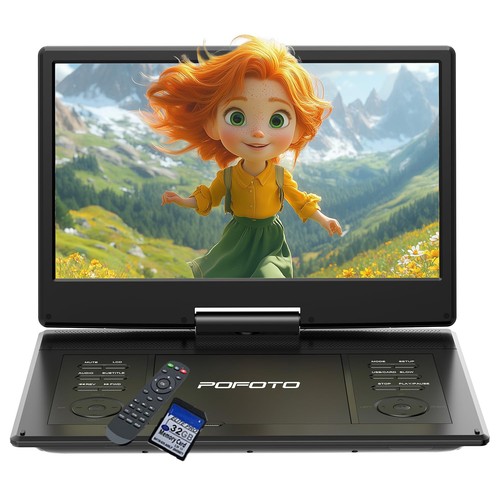 Tragbarer dvd player mit - dvd,