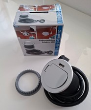 UniTEC Einbausteckdose Schuko + USB