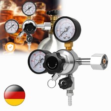 Kohlendioxid Druckminderer 3 Bar Getränke Bier Wein für Co2 Kohlensäure zapfen