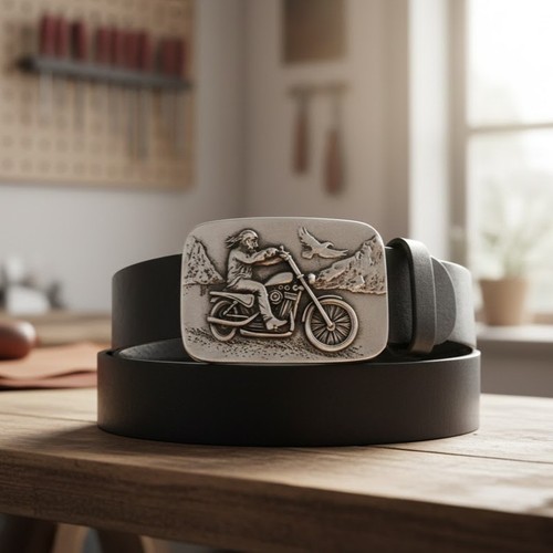 Biker motorrad gürtelschnalle - biker,