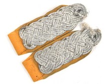 Luftwaffe, Paar Schulterklappen für einen Major fliegendes Personal, stark getra