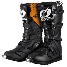 ONeal Rider Boot MX Stiefel Schwarz Moto Cross Motorrad Enduro Adventure Quad SX