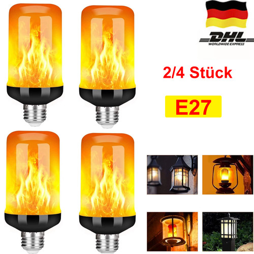 E27 led licht fackel - 2/4x,