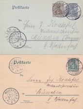 Postkarten - Ganzsache -