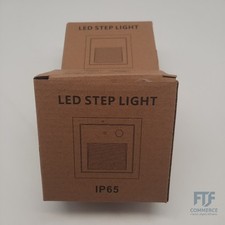 LED Treppenlicht 2er Set eckig warmweiß 3000K Innen/Außen