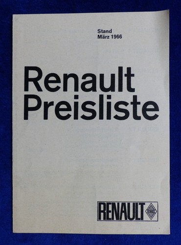 Renault 16 dauphine - renault, 4