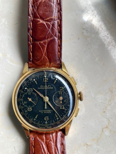 Chronographe dulfi herrenuhr - chronographe,