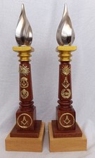 Freimaurer holzsäulen - freimaurer,