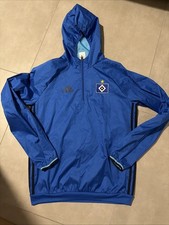 HSV Windbreaker Regenjacke Adidas Größe S Blau Hamburger SV